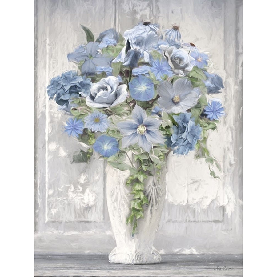 Blue Floral Bouquet by Lori Deiter-VARPDXLD2345 Image 1