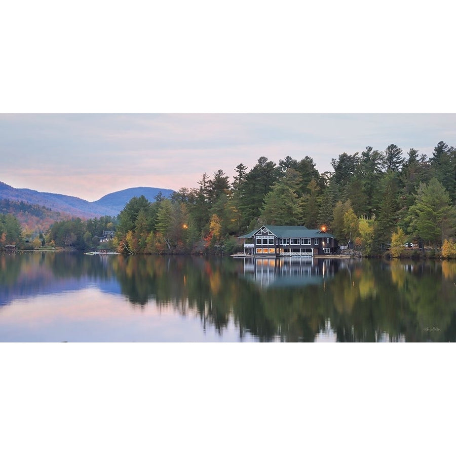 Mirror Lake Sunset Reflections by Lori Deiter-VARPDXLD2549 Image 1