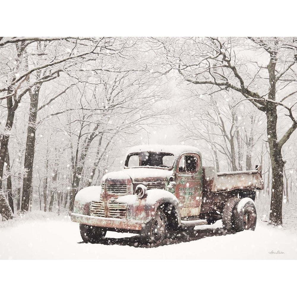 Christmas Tree Truck Poster Print - Lori Deiter-VARPDXLD2627 Image 1