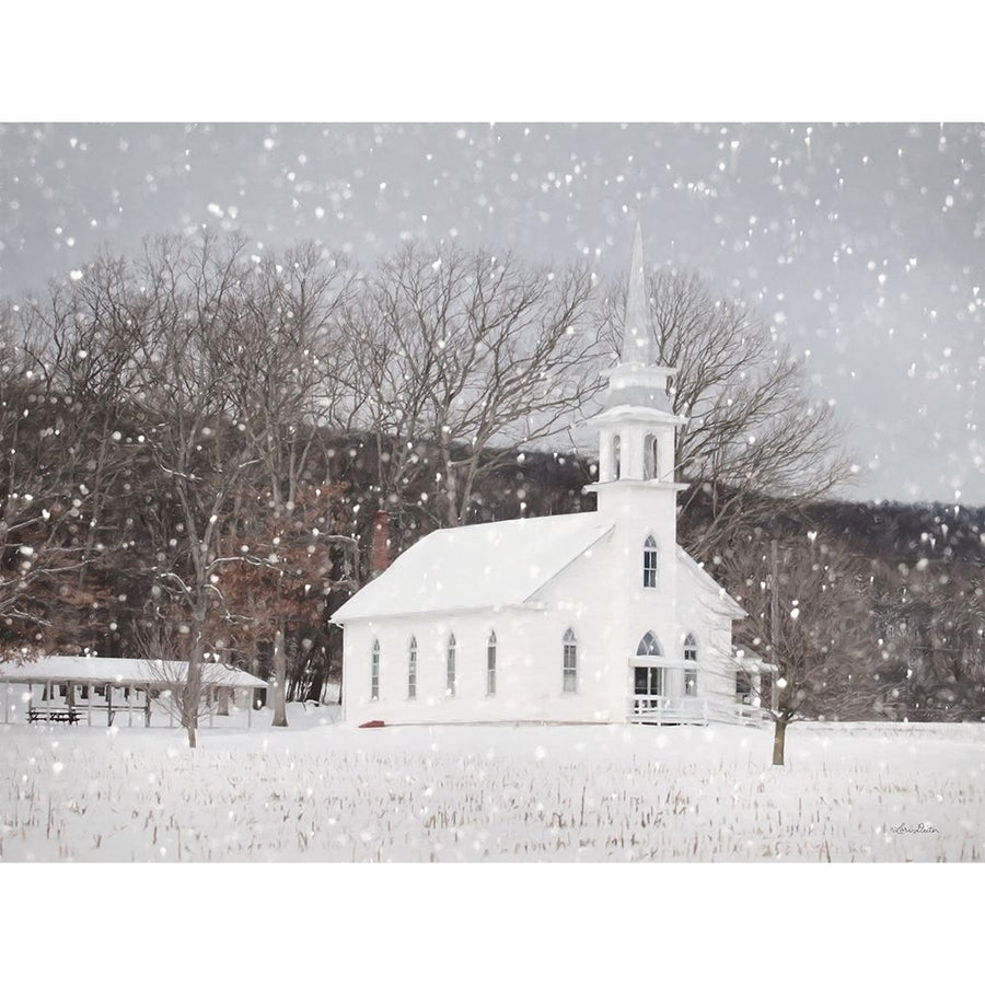 Weishample Church in Winter Poster Print - Lori Deiter-VARPDXLD2704 Image 1