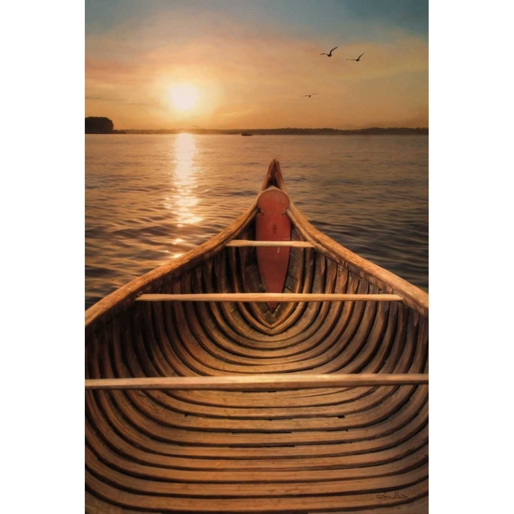 Sunset on the Lake II Poster Print by Lori Deiter-VARPDXLD767 Image 1