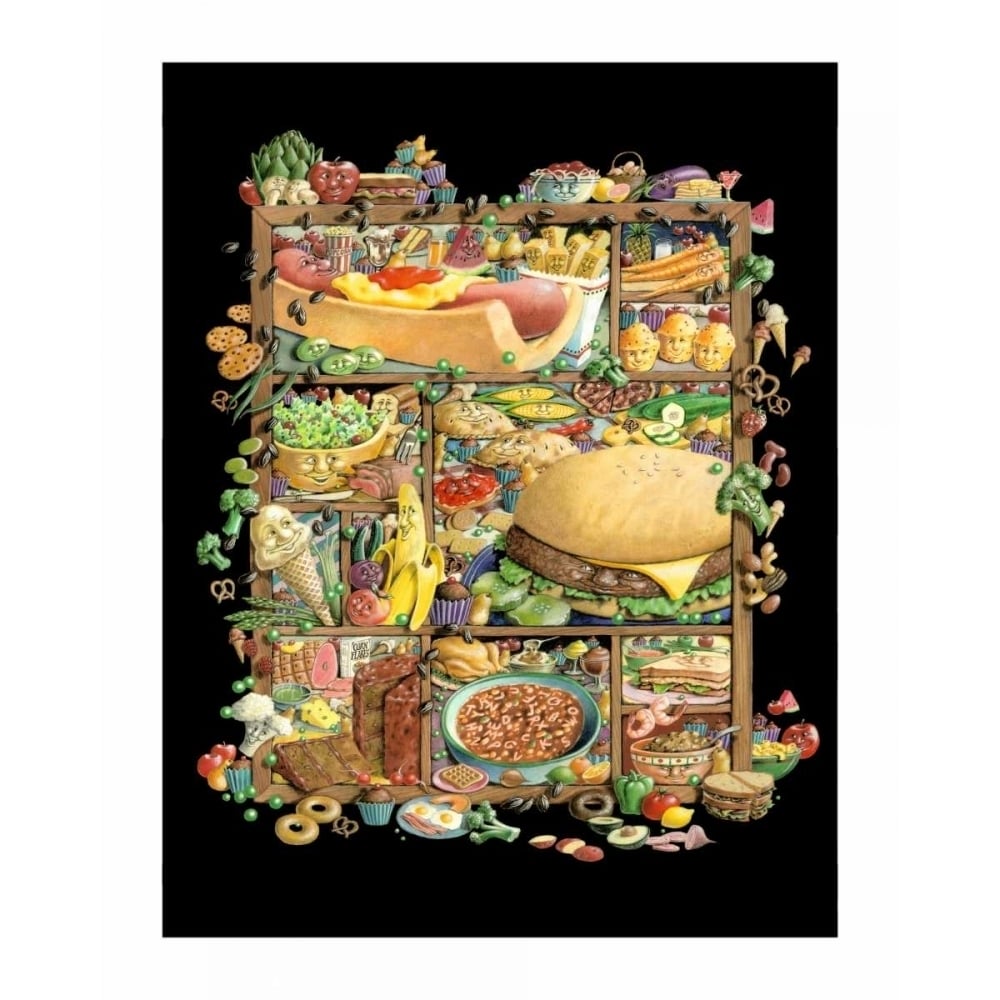 Shadowbox Hunt -Food for Thoug Poster Print by Laura Seeley-VARPDXLE111338DG Image 1