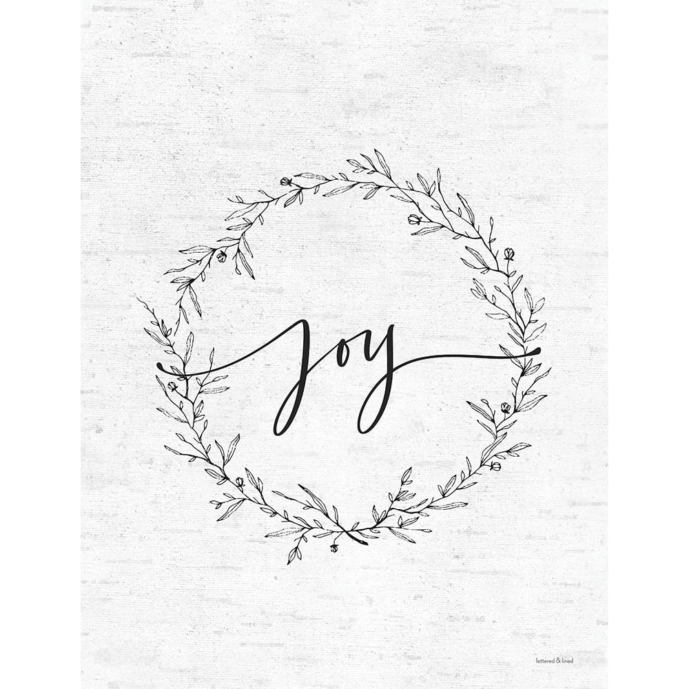 Simple Joy Wreath by Lettered and Lined-VARPDXLET176 Image 1