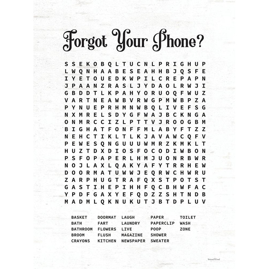 Forgot Your Phone? by Lettered and Lined-VARPDXLET149 Image 1