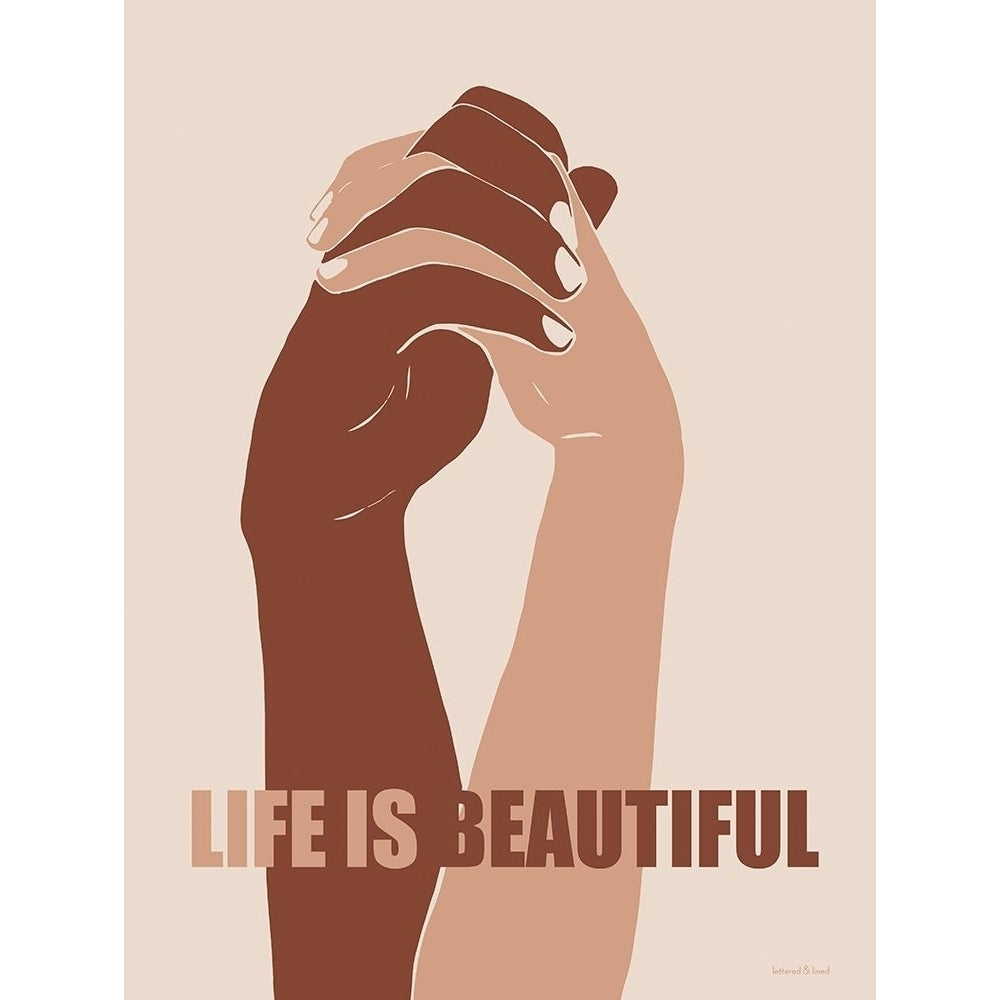 Life is Beautiful by Lettered and Lined-VARPDXLET209 Image 1