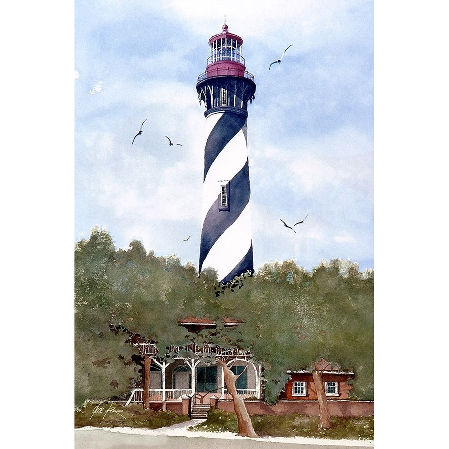 St. Augustine Florida Poster Print - Gene Rizzo-VARPDXLHSAUG Image 1