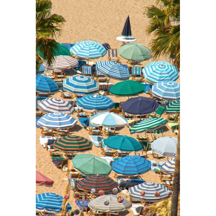 Umbrellas 2 Poster Print by Sally Linden-VARPDXLIN36 Image 1