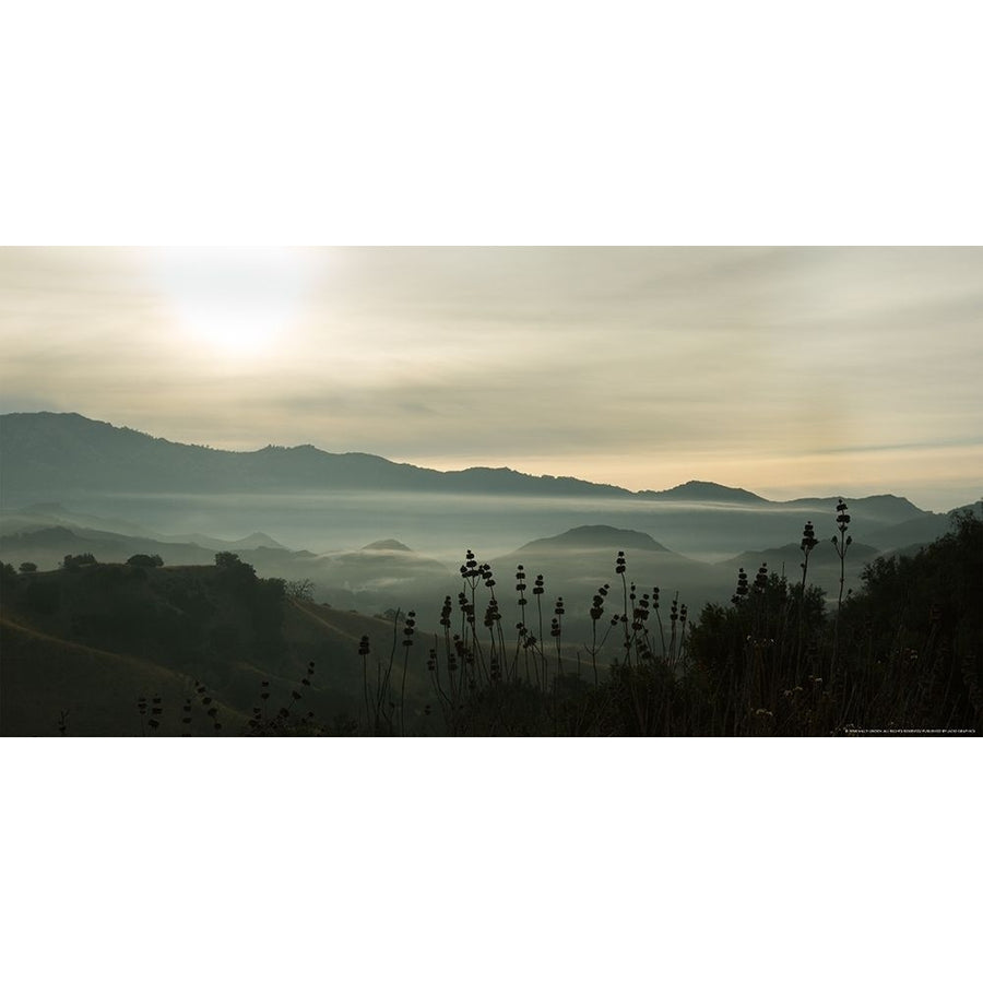 Fog in the Mountain Poster Print by Sally Linden-VARPDXLIN60 Image 1