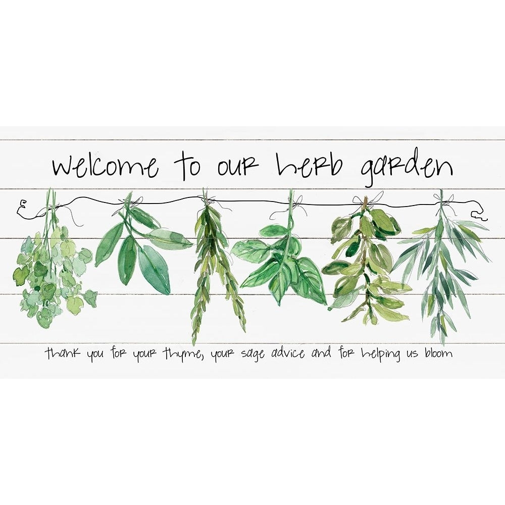 Herb Welcome Poster Print - and Finn Livi-VARPDXLIV0328 Image 1