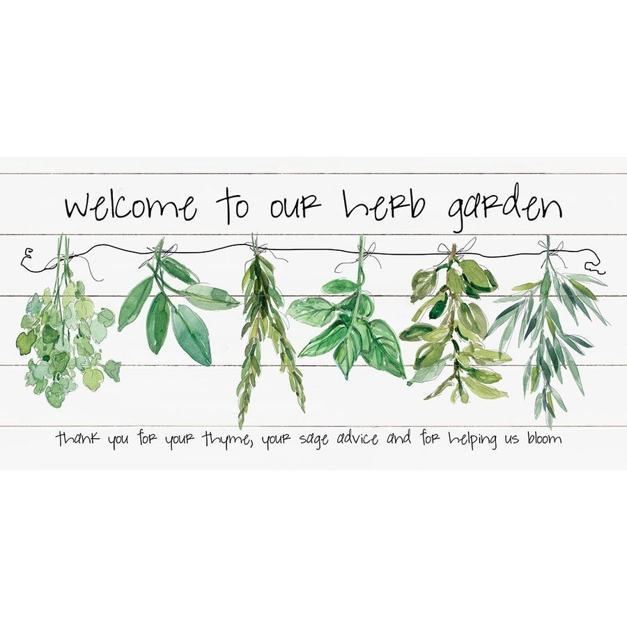 Herb Welcome Poster Print - and Finn Livi-VARPDXLIV0328 Image 1