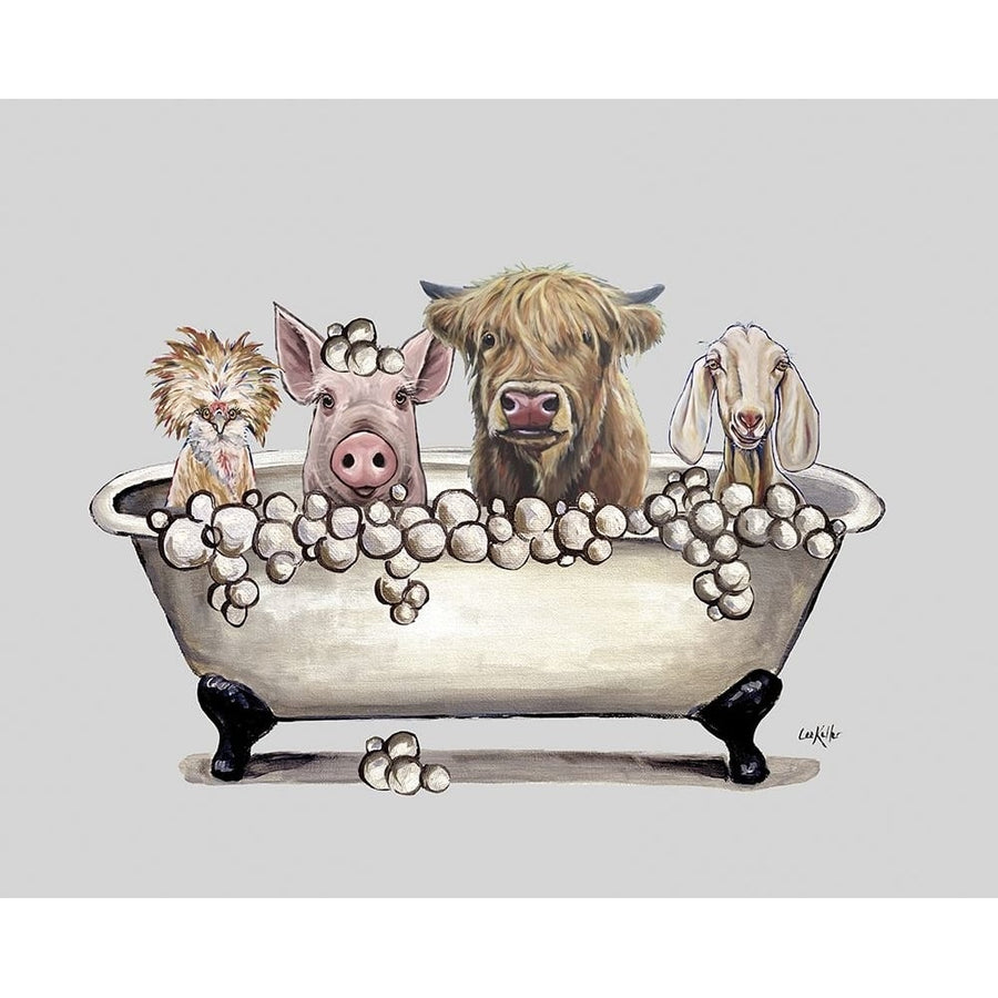 Farm Animal Bubble Bath II Poster Print - Lee Keller-VARPDXLK130 Image 1