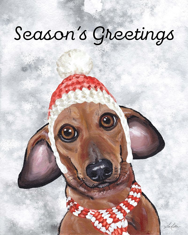 Seasons Greetings Poster Print - Lee Keller-VARPDXLK192 Image 1