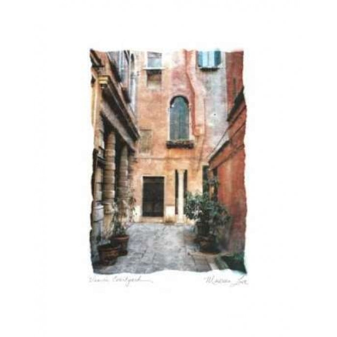 Venice Courtyard Poster Print by Maureen Love-VARPDXLOV011 Image 1