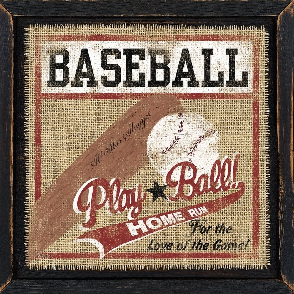 Baseball Poster Print by Linda Spivey-VARPDXLS1495 Image 1