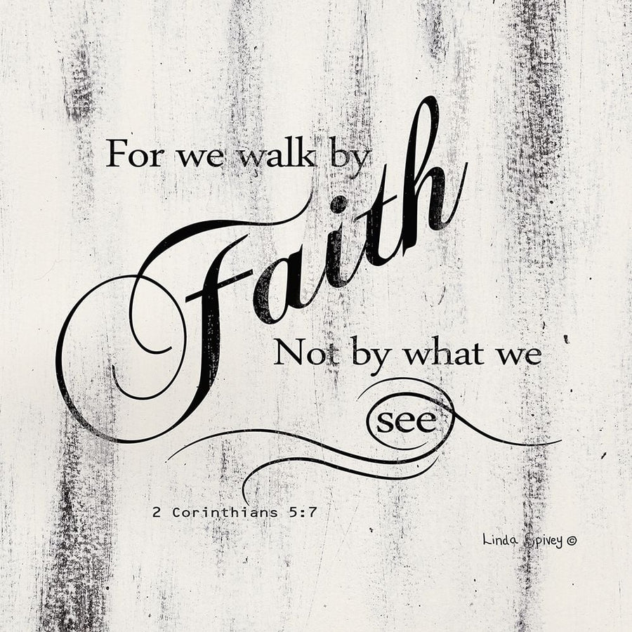 Walk by Faith Poster Print by Linda Spivey-VARPDXLS1799 Image 1