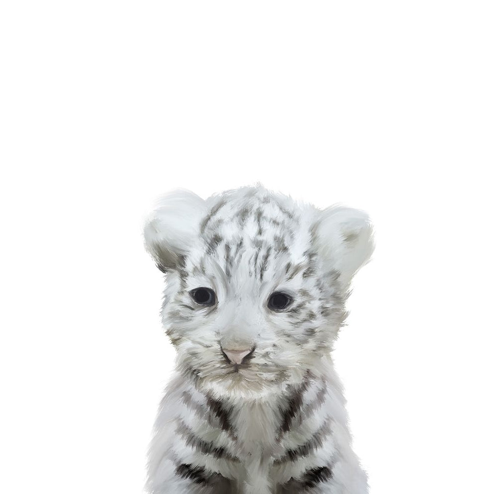 White Tiger Poster Print by Leah Straatsma-VARPDXLSRC008B Image 1