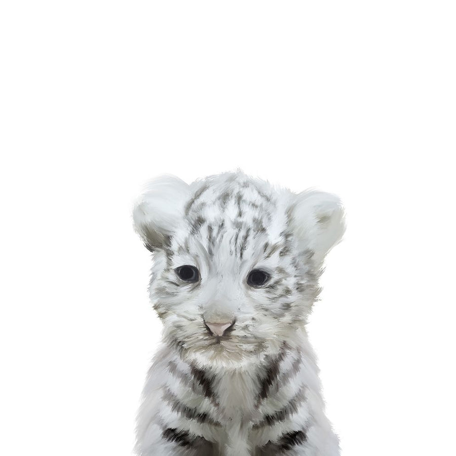 White Tiger Poster Print by Leah Straatsma-VARPDXLSRC008B Image 1