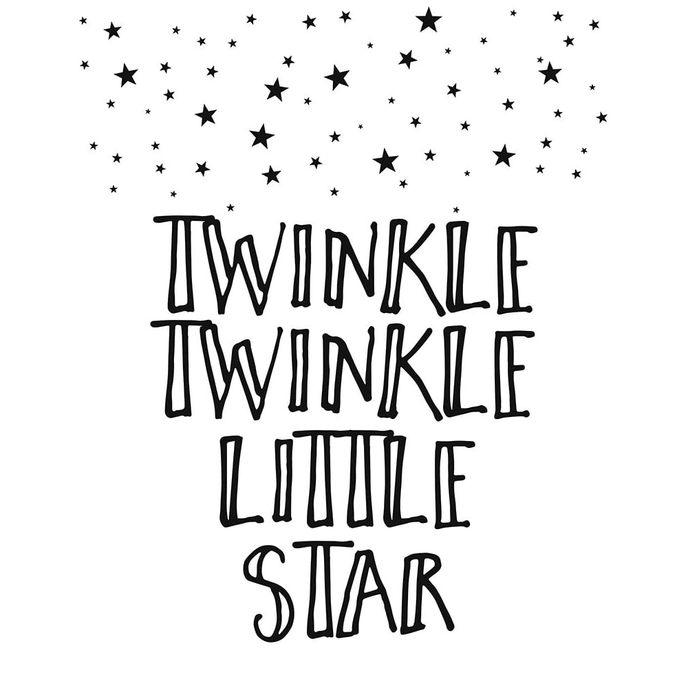 Twinkle Twinkle Little Star Poster Print by Leah Straatsma-VARPDXLSRC006B Image 1