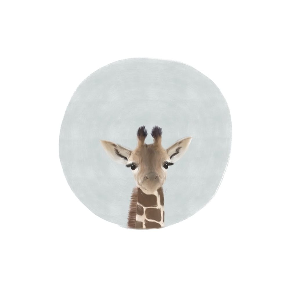 Baby Giraffe Poster Print by Leah Straatsma-VARPDXLSRC013B Image 1