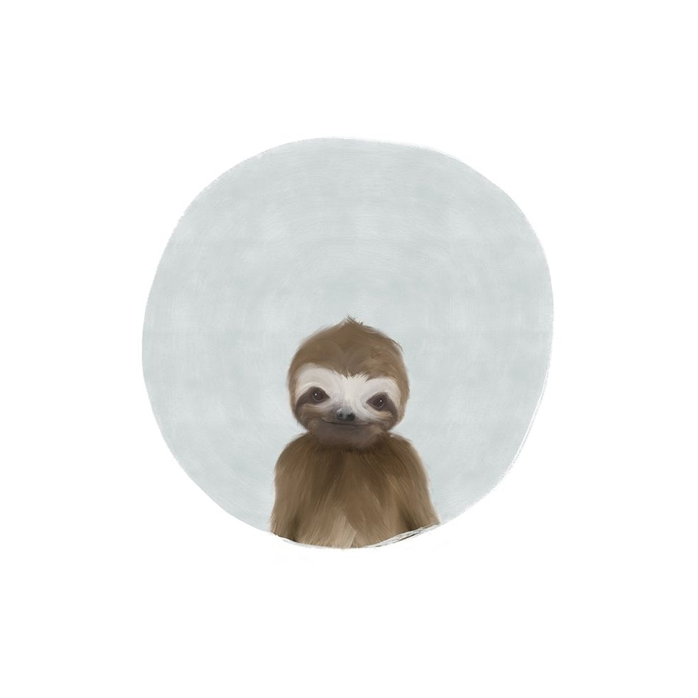 Baby Sloth Poster Print by Leah Straatsma-VARPDXLSRC013E Image 1