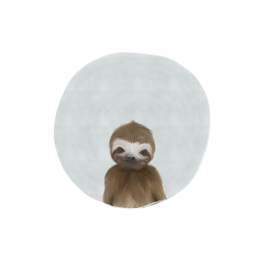 Baby Sloth Poster Print by Leah Straatsma-VARPDXLSRC013E Image 1