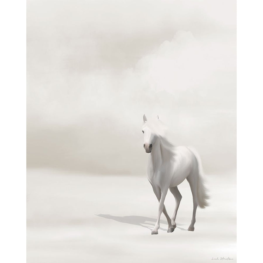 Horse on Beach Poster Print by Leah Straatsma-VARPDXLSRC042 Image 1