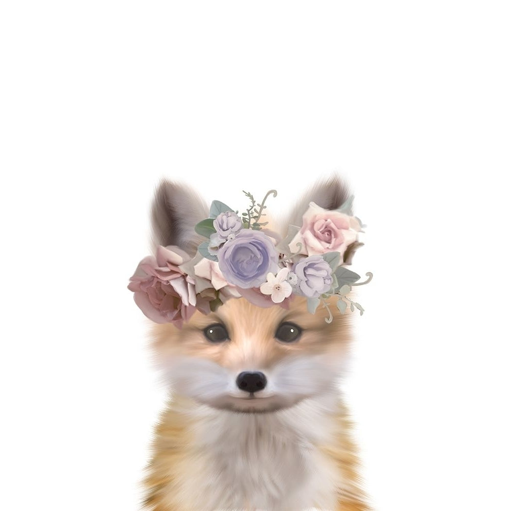 Floral Fox Poster Print by Leah Straatsma-VARPDXLSRC039E Image 1