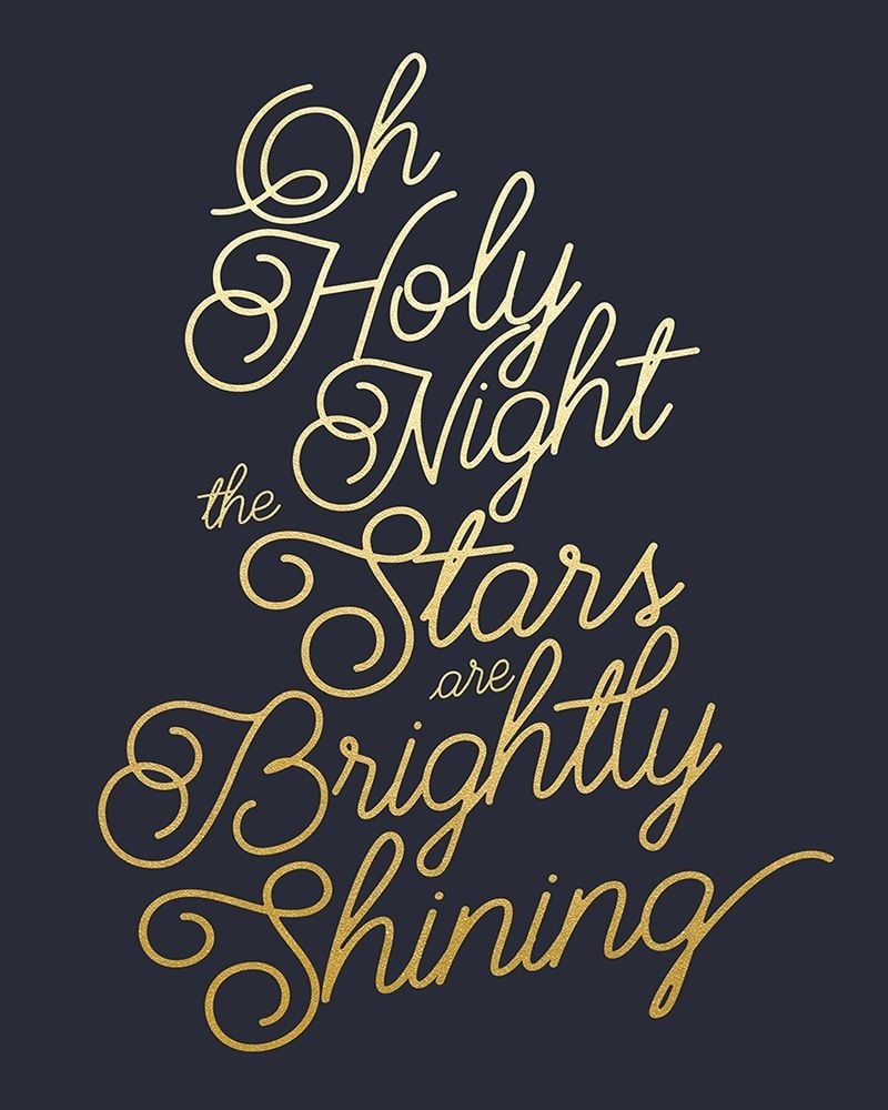 Oh Holy Night Poster Print by Leah Straatsma-VARPDXLSRC133A Image 1