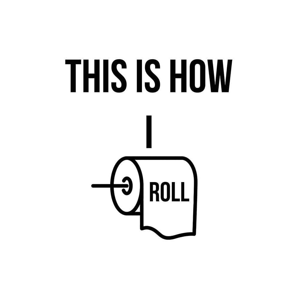 This is How I Roll Poster Print by Leah Straatsma-VARPDXLSRC157B Image 1