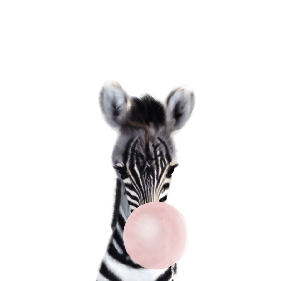 Baby Zebra Bubble Gum by Leah Straatsma-VARPDXLSRC183H Image 1