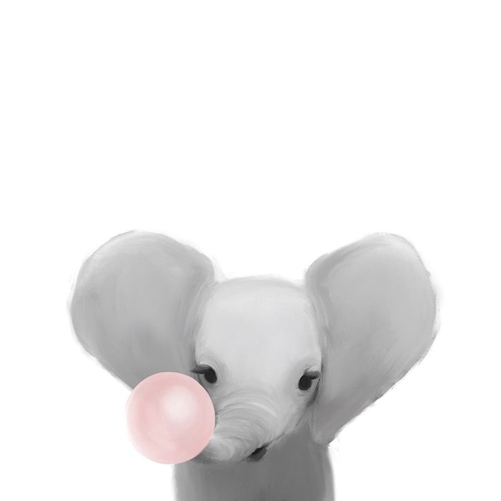 Elephant Bubble Gum. by Leah Straatsma-VARPDXLSRC183E Image 1