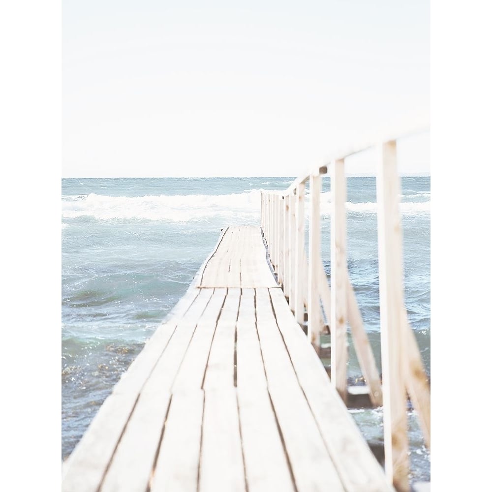 Beach Boardwalk Coastal 1 Poster Print - Leah Straatsma-VARPDXLSRC646A Image 1