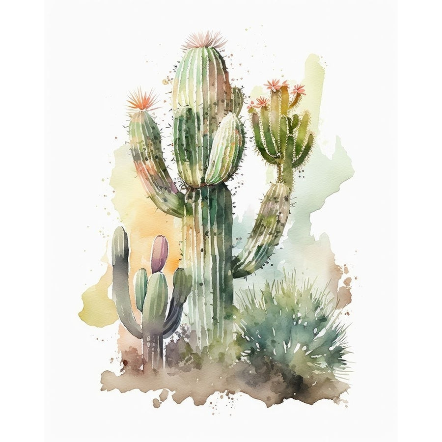 Saguaro Cactus 1 Poster Print - Design Studio LSR-VARPDXLSRDS0340 Image 1