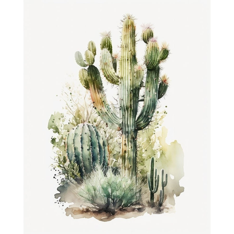 Saguaro Cactus 2 Poster Print - Design Studio LSR-VARPDXLSRDS0342 Image 1