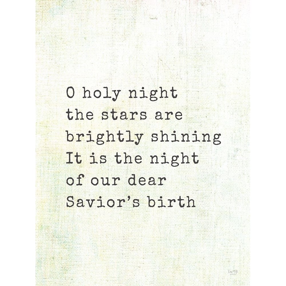 O Holy Night Poster Print - Lux + Me Designs-VARPDXLUX114 Image 1