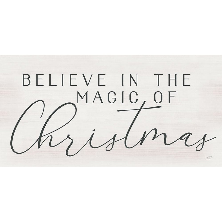 Believe in the Magic of Christmas Poster Print - Lux + Me Designs-VARPDXLUX220 Image 1