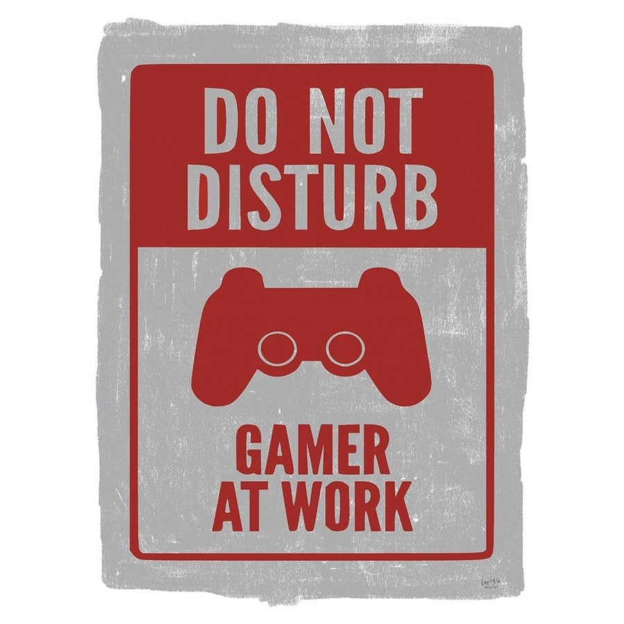 Gamer at Work Poster Print - Lux + Me Designs-VARPDXLUX540 Image 1