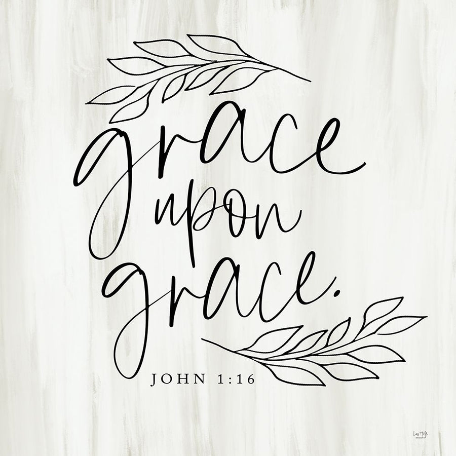 Grace Upon Grace Poster Print - Lux + Me Designs-VARPDXLUX748 Image 1