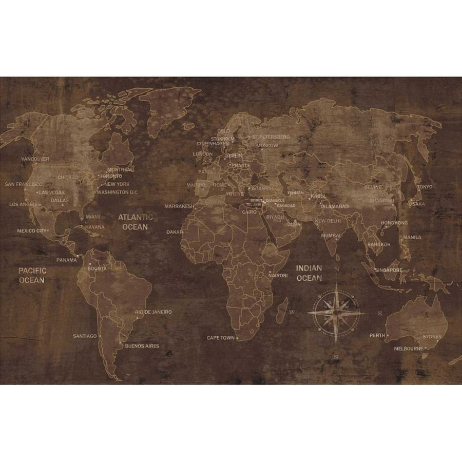 The World Poster Print by Luke Wilson-VARPDXLW6887 Image 1