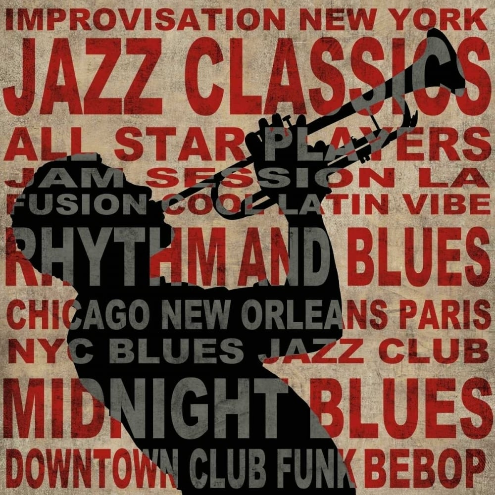 Jazz I Poster Print by Luke Wilson-VARPDXLW7078 Image 1