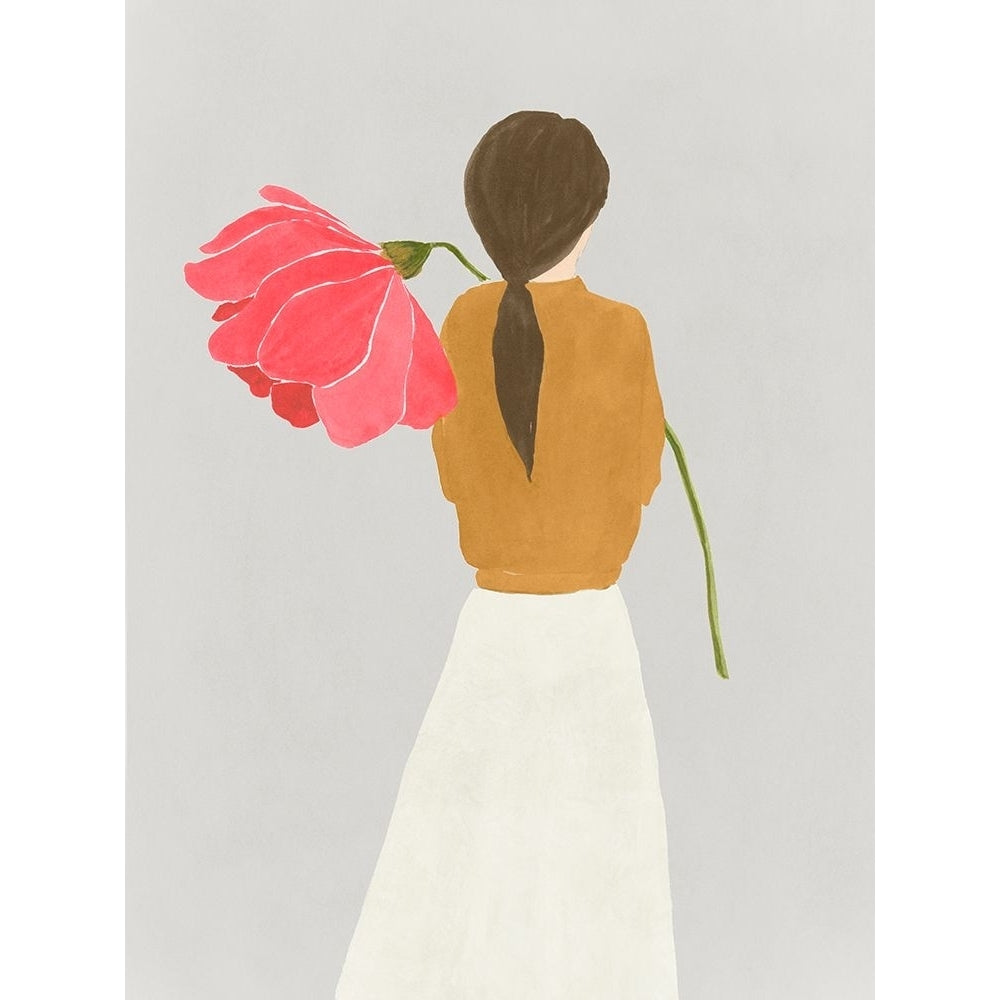 Flower Woman I Poster Print - Lily K-VARPDXLY017A Image 1