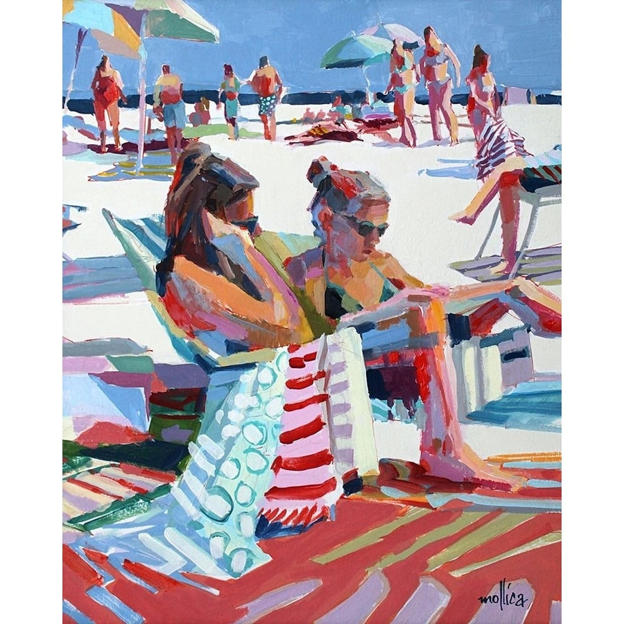 Beach Gossip Poster Print by Patti Mollica-VARPDXM1590D Image 1