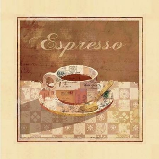 Espresso Poster Print by Linda Maron-VARPDXM879D Image 1