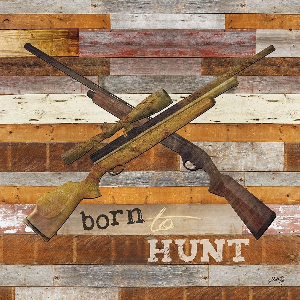 Born to Hunt I Poster Print by Marla Rae-VARPDXMA1024 Image 1