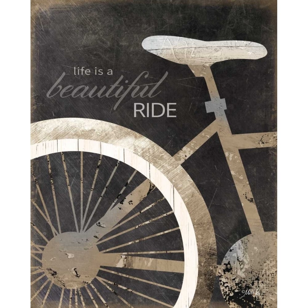 Life is a Beautiful Ride Poster Print by Marla Rae-VARPDXMA1020 Image 1