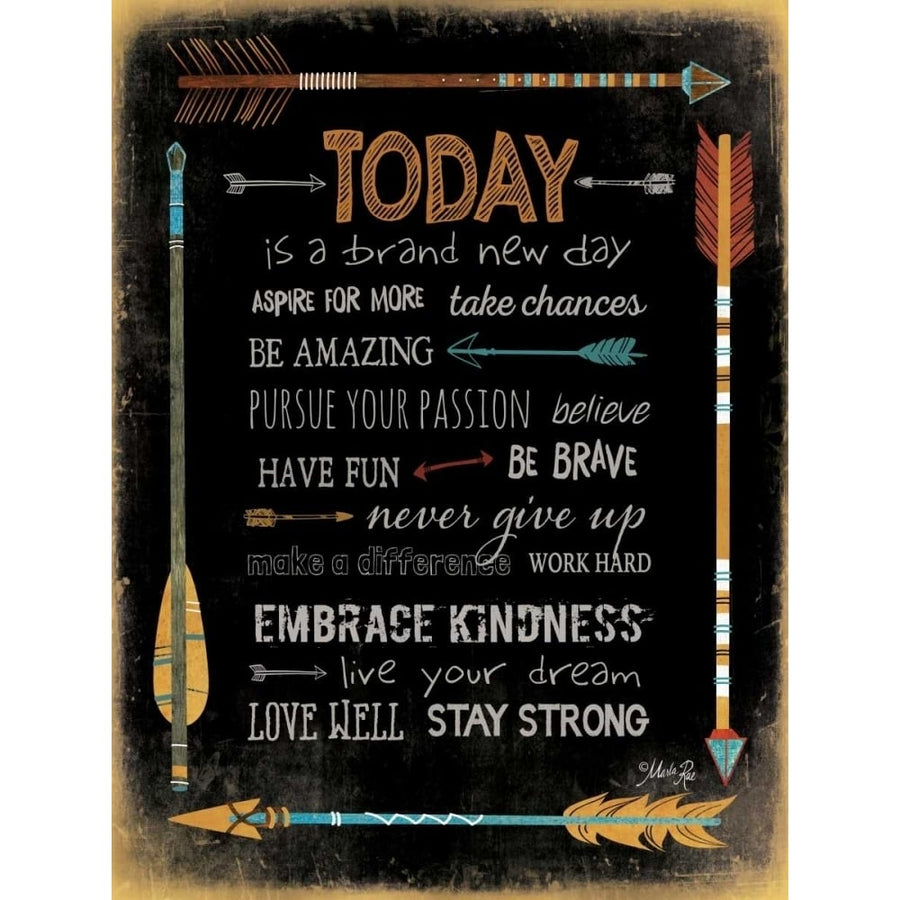 Today is a Brand Day Poster Print by Marla Rae-VARPDXMA2046A Image 1