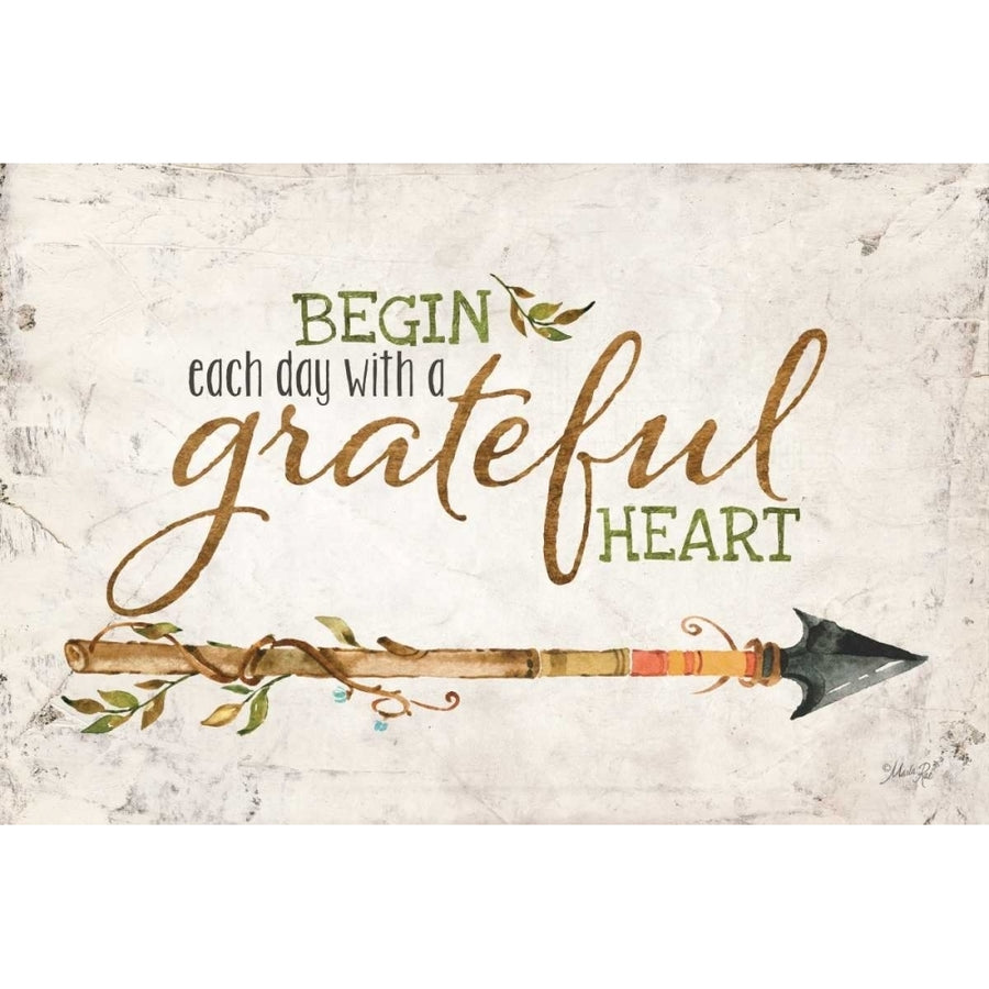 Grateful Heart Poster Print by Marla Rae-VARPDXMA2090 Image 1