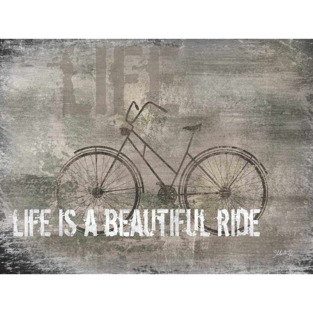 Life is a Beautiful Ride Poster Print by Marla Rae-VARPDXMA2163 Image 1