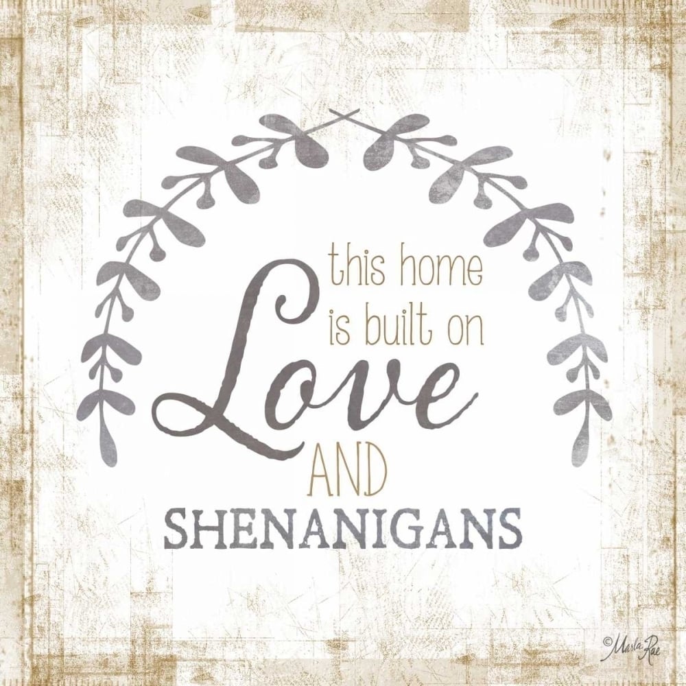 Love and Shenanigans Poster Print by Marla Rae-VARPDXMA2196 Image 1