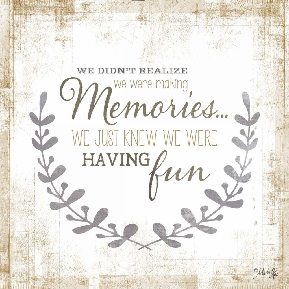 Memories Poster Print by Marla Rae-VARPDXMA2197 Image 1